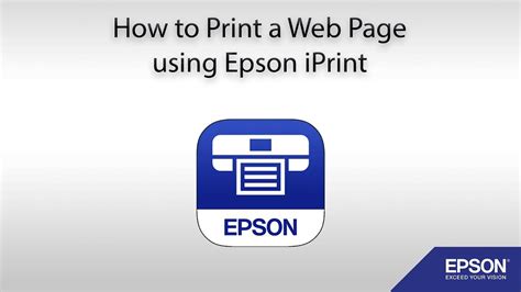 Epson web print download